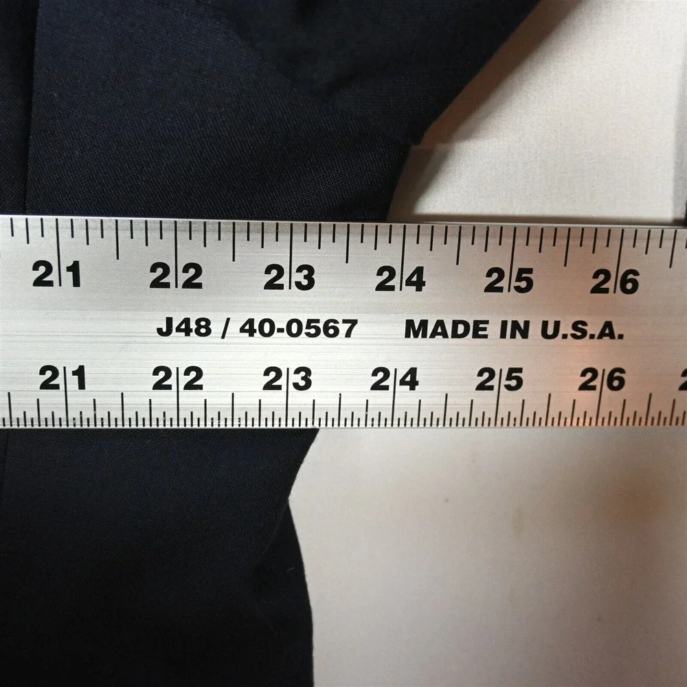Vtg Hart Schaffner Marx 43R 44R Navy Blue Gold Button Blazer‎ Jacket Sport Coat